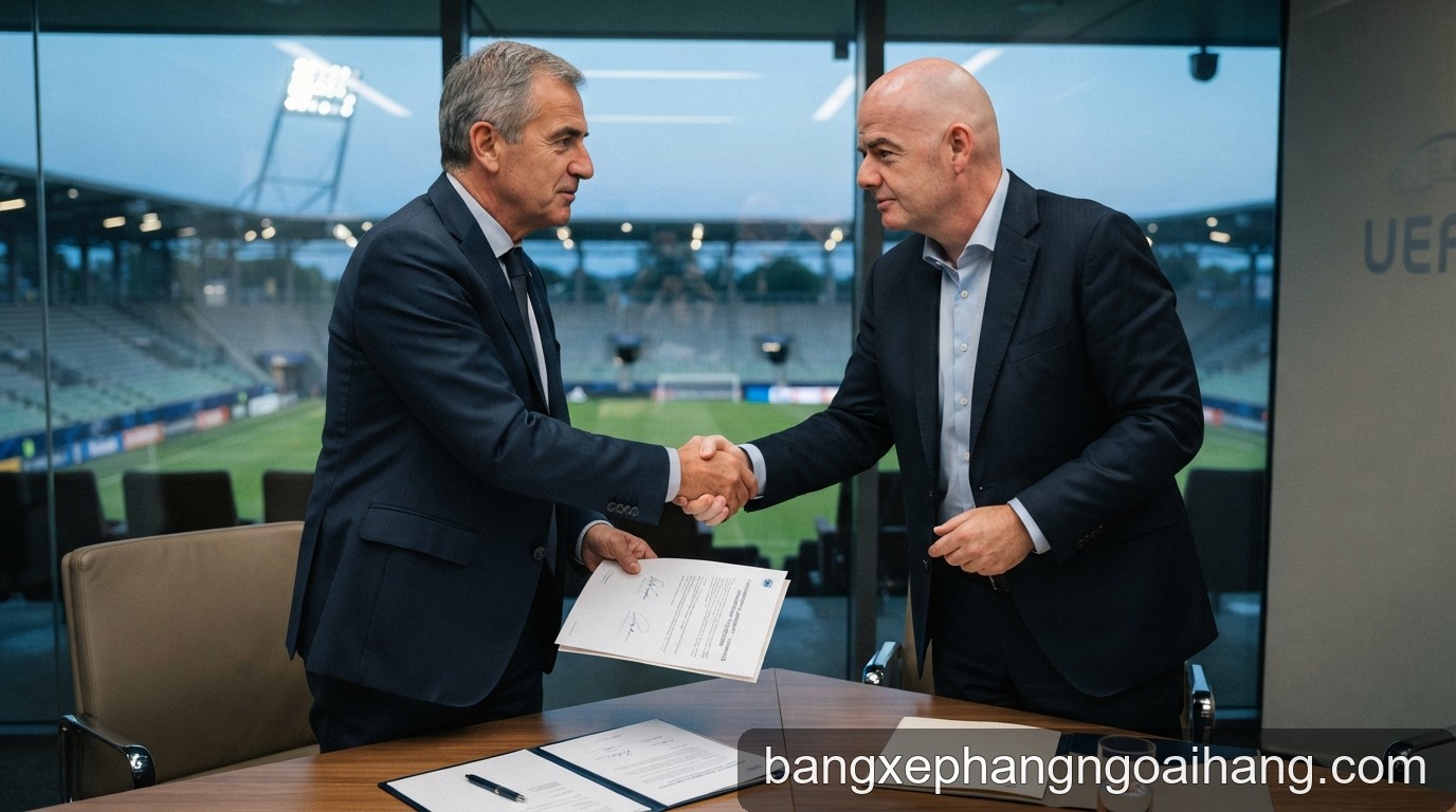 Khủng hoảng FIFA hạ nhiệt: UEFA sẵn sàng gỡ bỏ lệnh tẩy chay sau cam kết từ Infantino