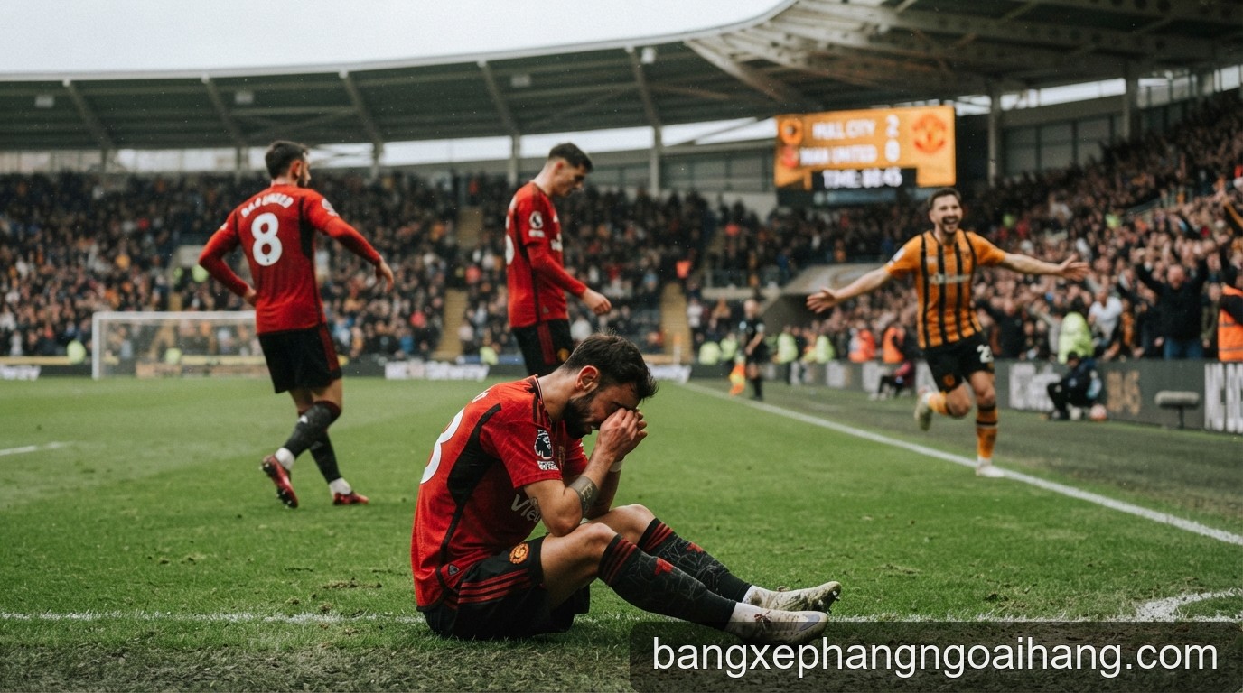 Ngoại hạng Anh 2026/27: Cú ngã ngựa của Man United trước Hull City và bài toán khủng hoảng lực lượng