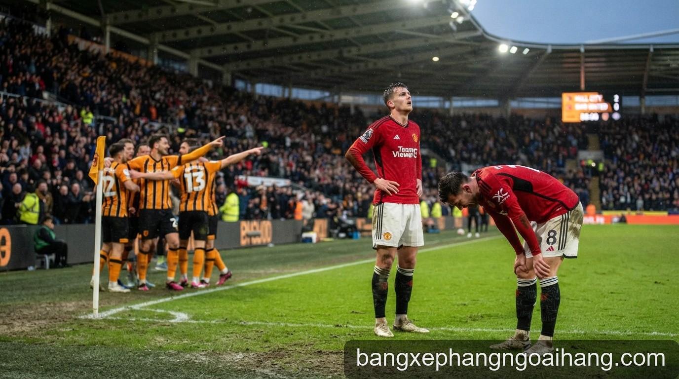 Cú sốc Ngoại hạng Anh: Man United và bài toán hàng thủ sau thất bại trước Hull City