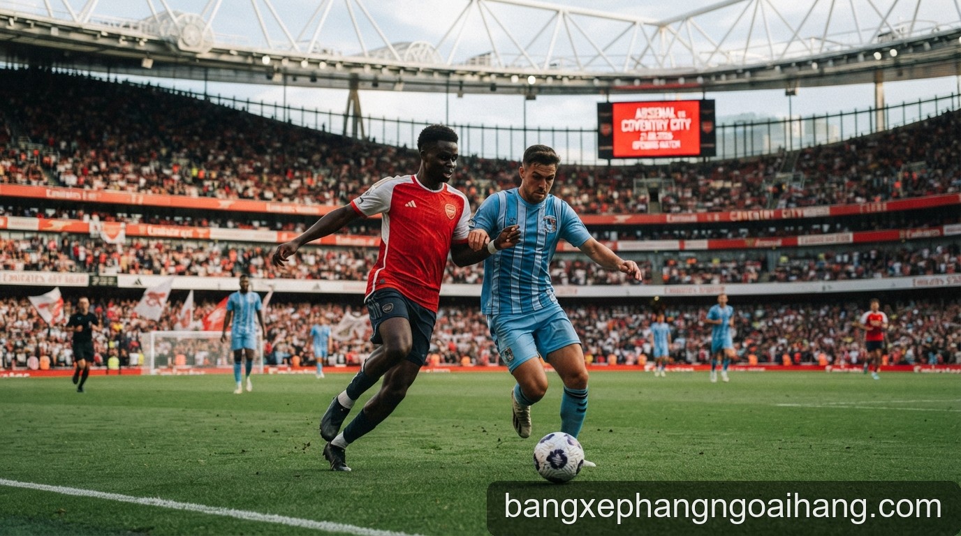 Premier League 2026/27: Arsenal đối đầu Coventry City trong ngày khai màn muộn