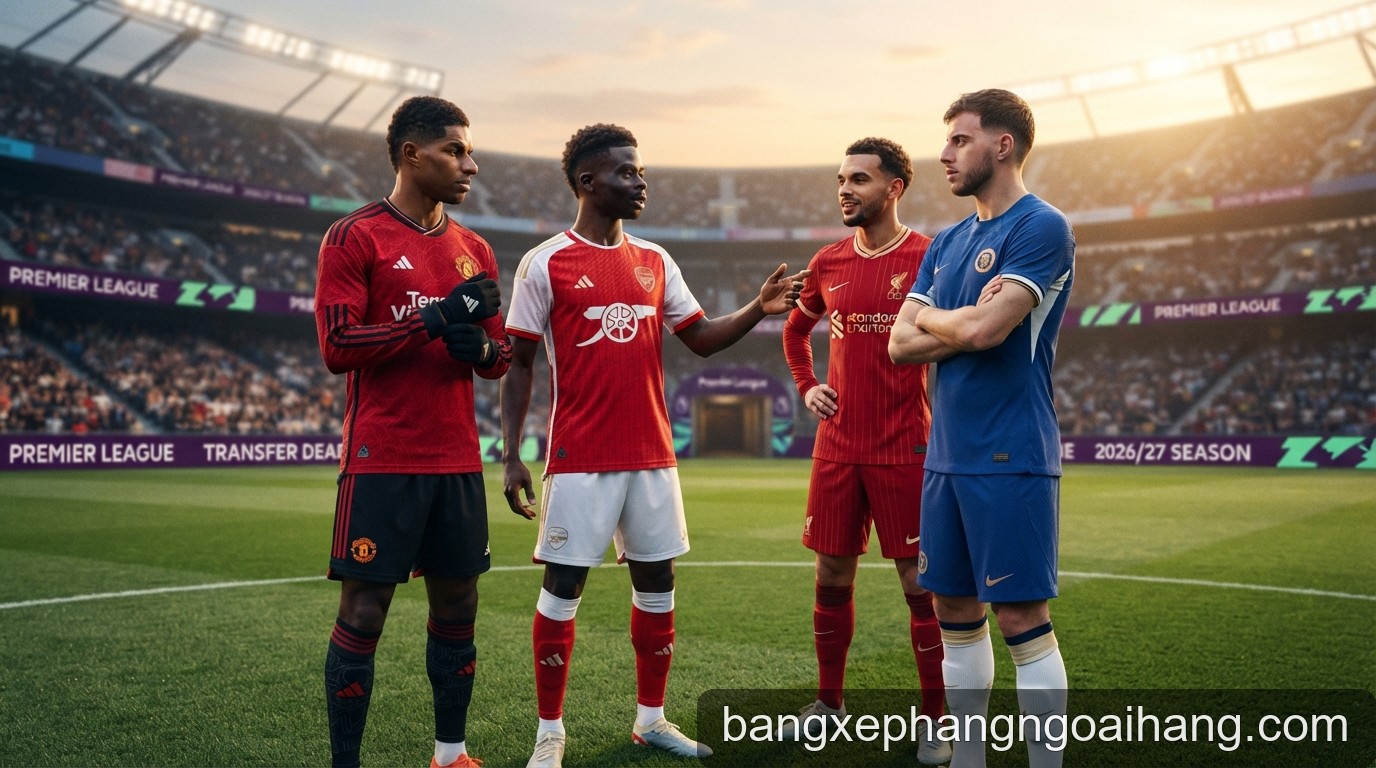 Premier League 2026/27: Những 'bom tấn' chuyển nhượng và đội hình mới của các ông lớn