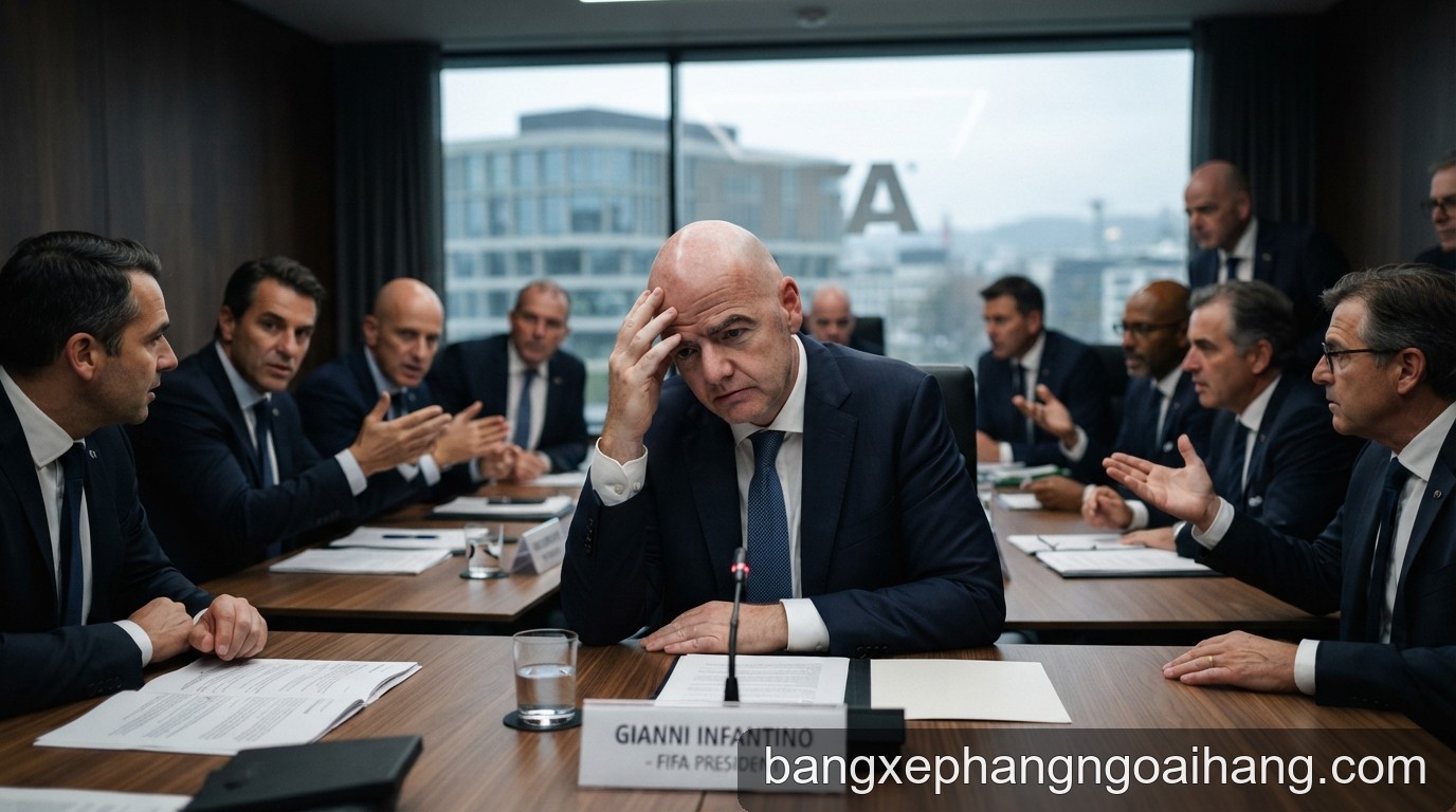 Khủng hoảng thượng tầng FIFA: Gianni Infantino đứng trước bờ vực mất ghế sau vụ sa thải COO Kevin Lamour