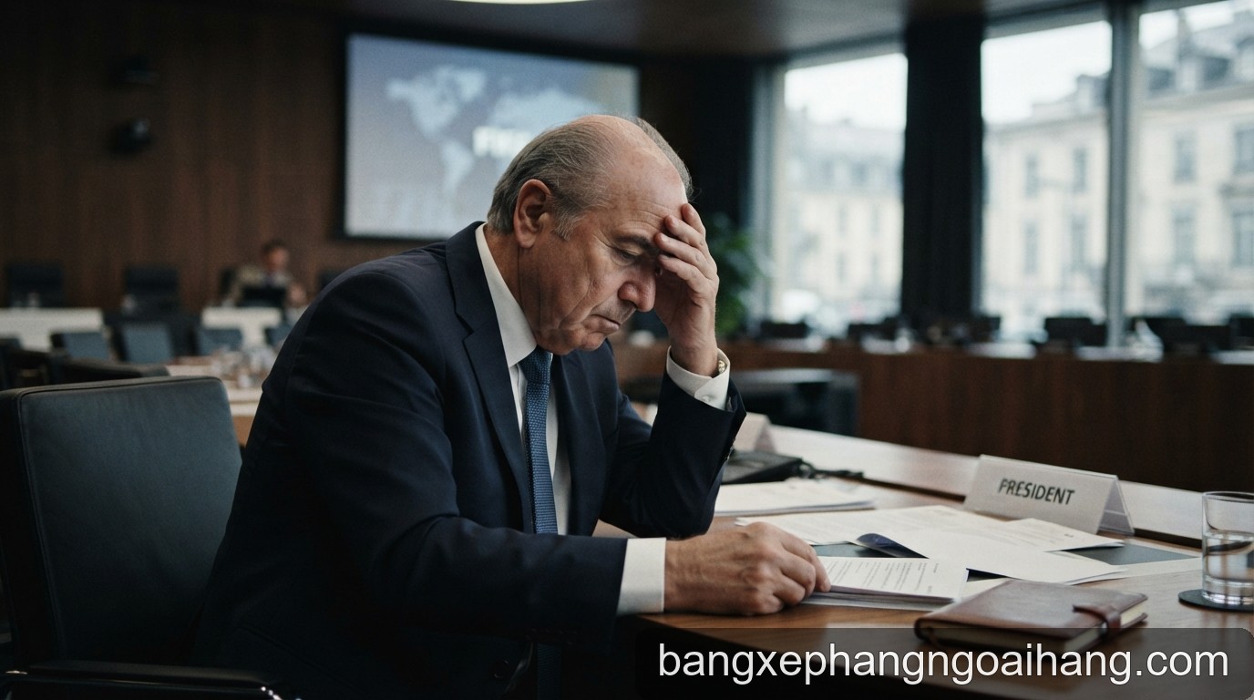 Khủng hoảng FIFA: Gianni Infantino đối mặt với nguy cơ bị bỏ phiếu bất tín nhiệm