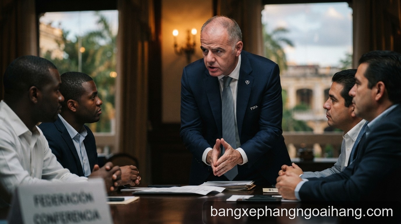 Khủng hoảng FIFA: Gianni Infantino đối mặt với 'cửa tử' tại Cộng hòa Dominica