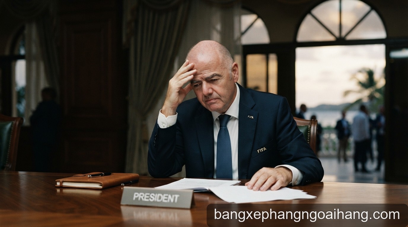 Gianni Infantino và canh bạc cuối cùng tại Cộng hòa Dominica: Liệu có cứu vãn được chiếc ghế FIFA?