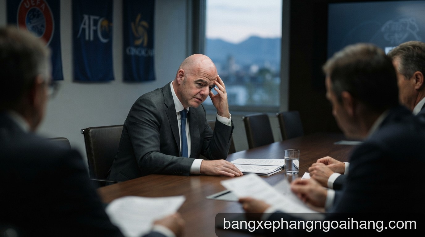 Khủng hoảng FIFA: Gianni Infantino đối mặt với nguy cơ bị bỏ phiếu bất tín nhiệm sau thất bại của dự án World Cup