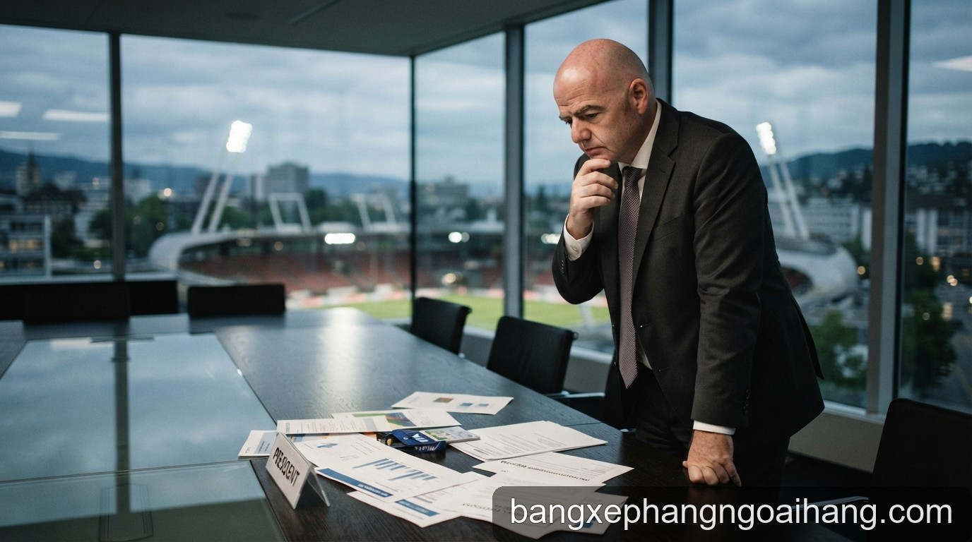 Gianni Infantino và cơn bão tại FIFA: Tương lai nào sau kế hoạch bán World Cup thất bại?