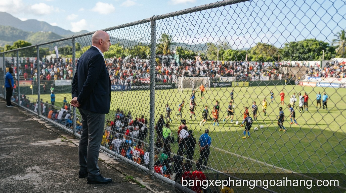 Khủng hoảng FIFA: Gianni Infantino bị yêu cầu tránh xa sự kiện bóng đá trẻ tại Dominica