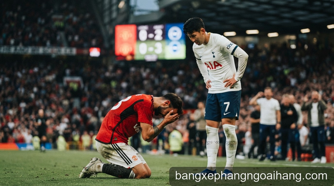 Cú sốc vòng mở màn Ngoại hạng Anh 2026/27: Man United và Tottenham chìm nghỉm, phơi bày áp lực hậu tiền mùa giải