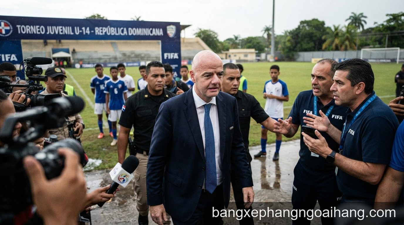 Khủng hoảng FIFA: Gianni Infantino phớt lờ lệnh cấm, gây sóng gió tại Cộng hòa Dominica