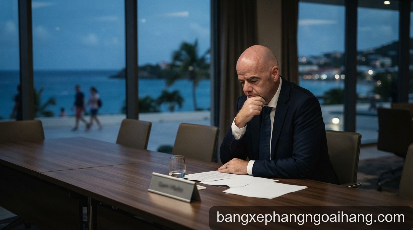 Khủng hoảng FIFA: Gianni Infantino 'đơn độc' tại Caribbean giữa làn sóng đòi từ chức