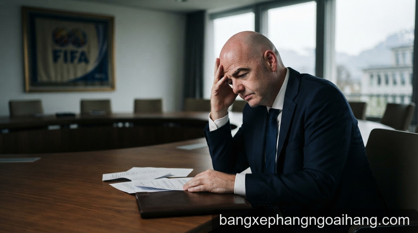 Khủng hoảng tại FIFA: Gianni Infantino đối mặt với làn sóng đòi từ chức sau bê bối World Cup