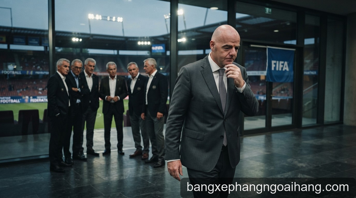 Khủng hoảng FIFA: Gianni Infantino và áp lực từ các huyền thoại bóng đá