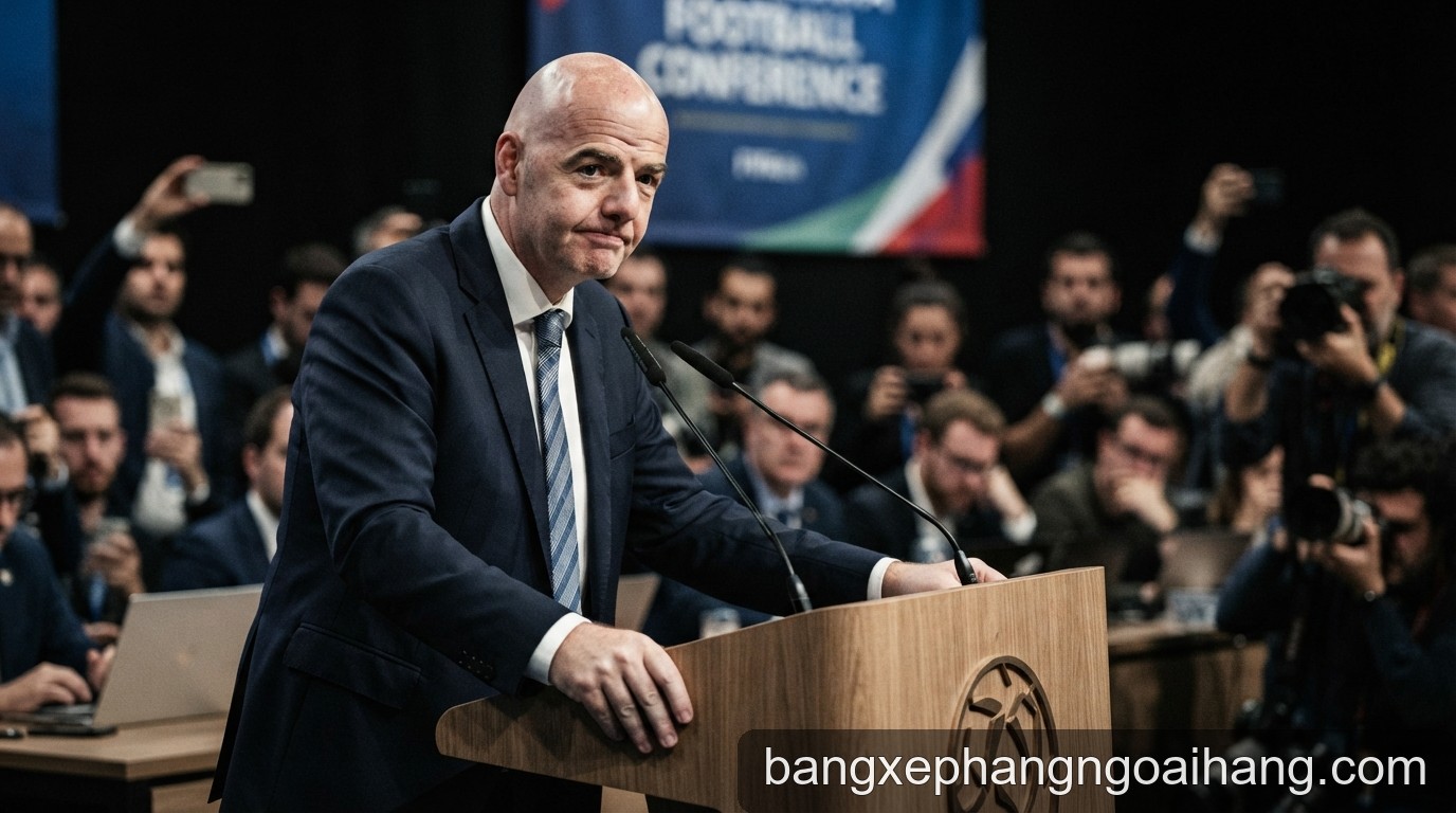 Gianni Infantino xác nhận tái tranh cử 2027: Canh bạc quyền lực cuối cùng trước áp lực từ chức