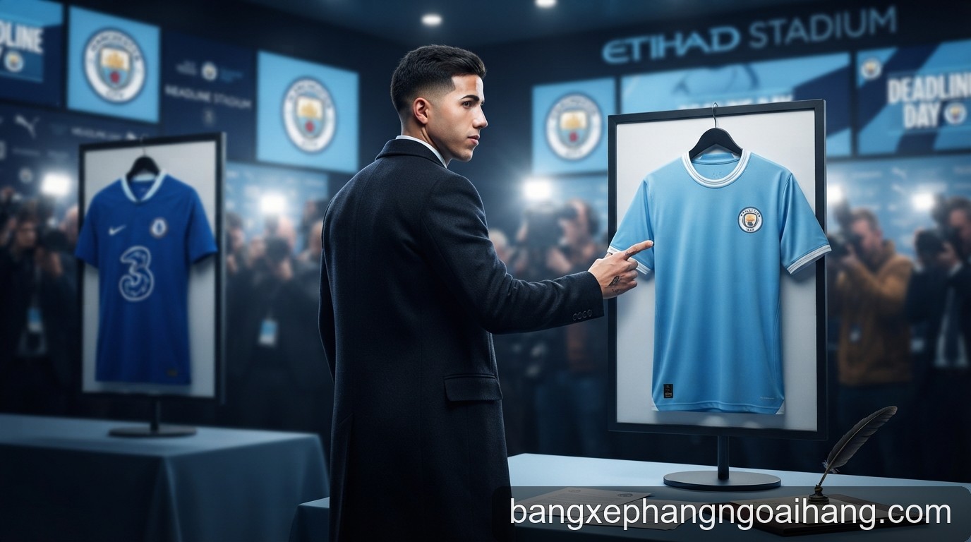 Thị trường chuyển nhượng hè 2026 khép lại: Man City tạo địa chấn với bản hợp đồng Enzo Fernandez